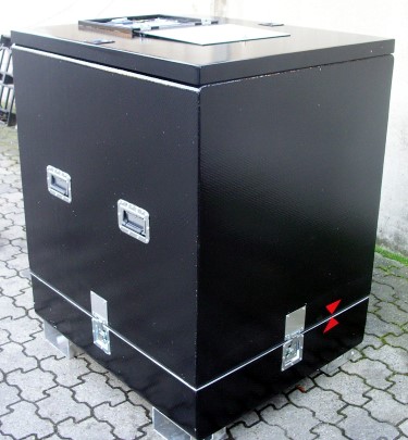 Thermisch isolierender Transportbehlter fr empfindliche elektronische Bauteile (Image)